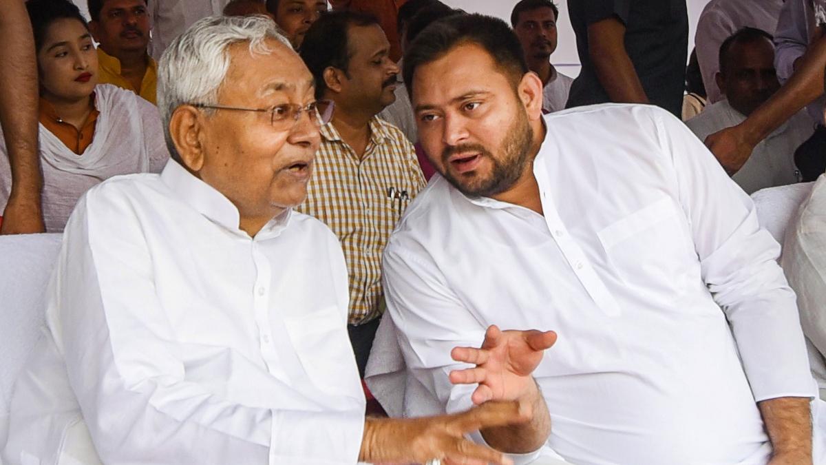Nitish Kumar & Tejashwi Yadav